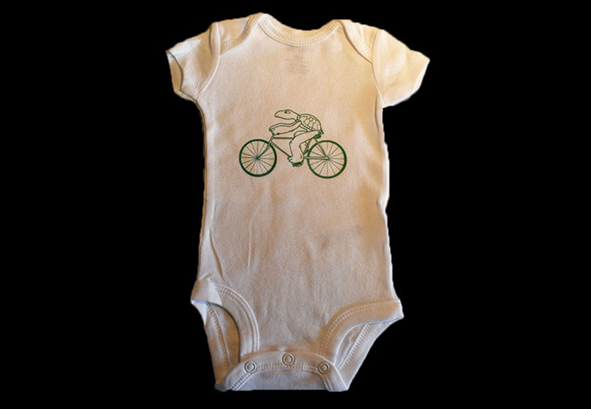 bicycle onesie