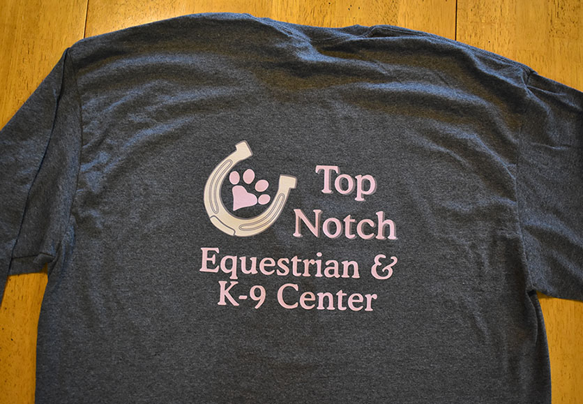 top notch k9 center shirt