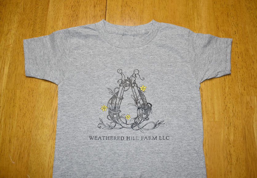 weathered hill kids shirt