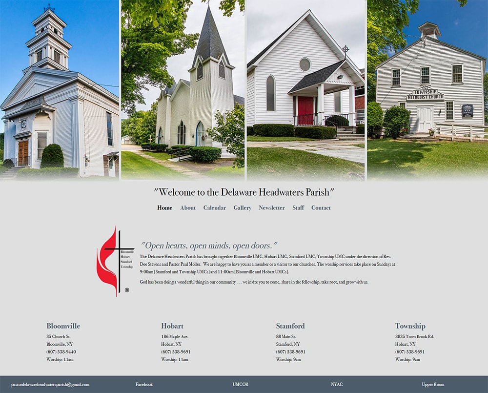 Delaware Headwaters Parish Website