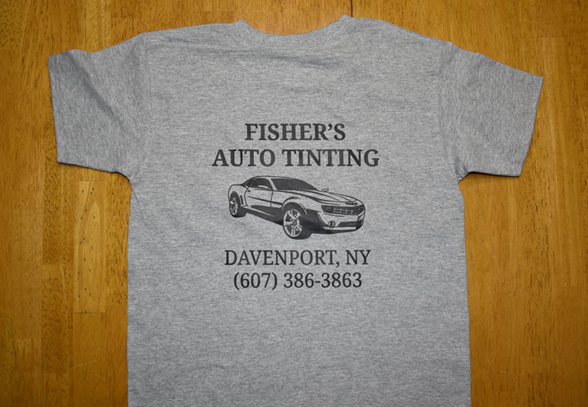 fishers auto tinting shirt back