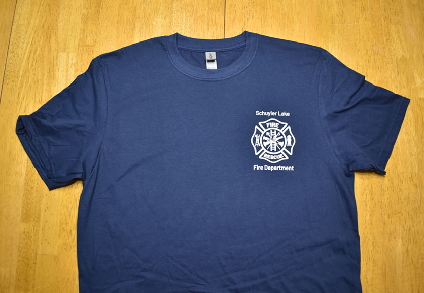 schyuler lake fd shirt front