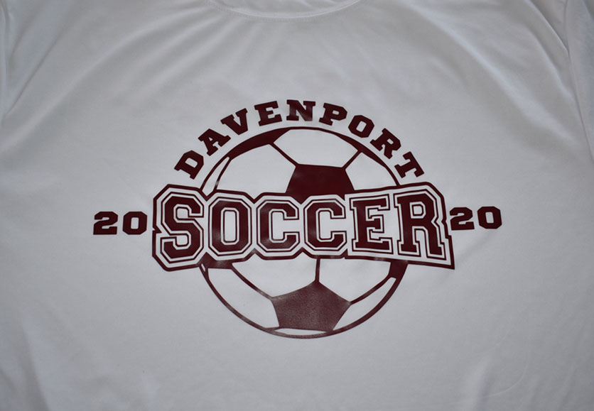 davenport soccer club shirt