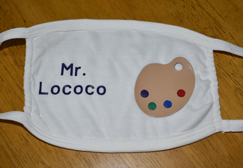 Mr. Lococo - Art Teacher Mask