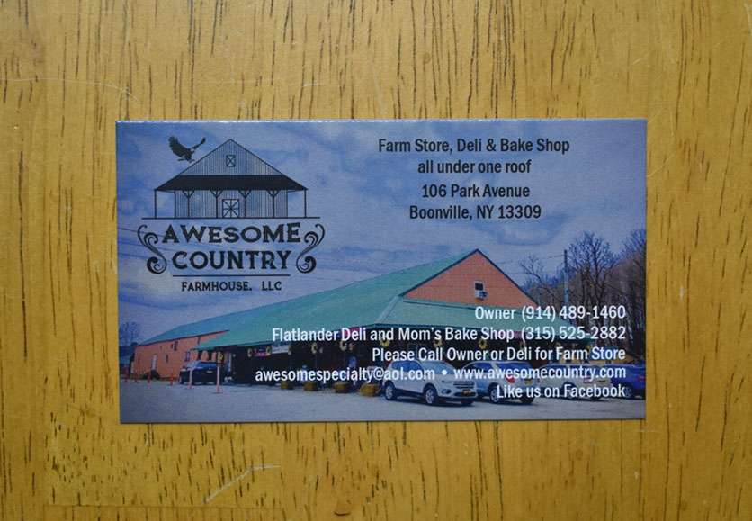 awesome country business cards